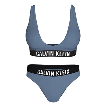 Calvin Klein Swim Bikini & Top - Intense Power Blue