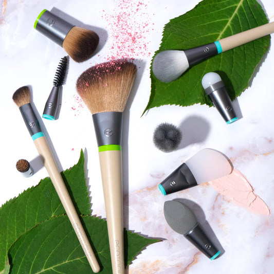 EcoTools Interchangeables Daily Essentials Total Face Makeup Brush Kit