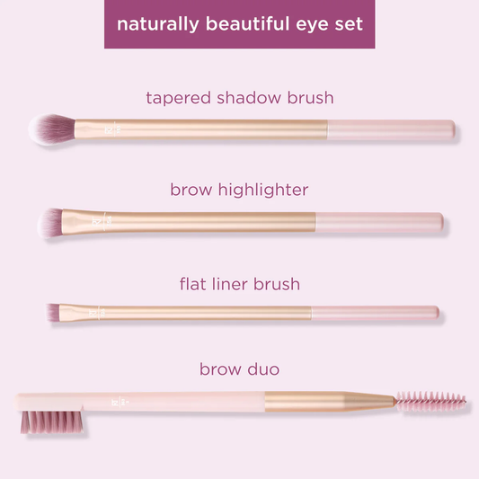 Real Techniques Naturally Beautiful Eye Make Up Brush Set
